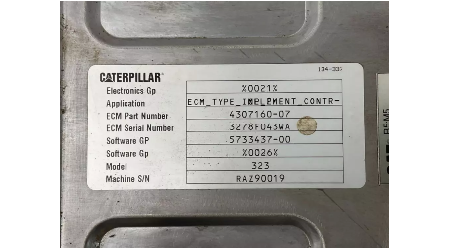 430-7160 Electronic control assembly for CAT