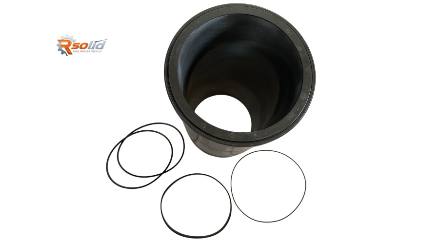 High Quality OEM Cylinder Liner 733615-01830 With RUBBER ORING for YAN MAR 6RY17P-GV 1000HP Marine Engine Repair Parts