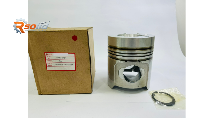Durable Replacement Piston 726650-22724 for Mitsubishi 6HA-2V Marine Engine Parts