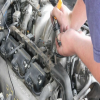 What should be noted during the process of replacing fuel injectors?